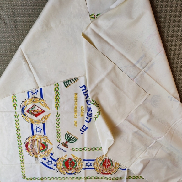 Tablecloth Israel Independence Day & IDF Insignia Emblem of the state of Israel - Picture 11 of 11
